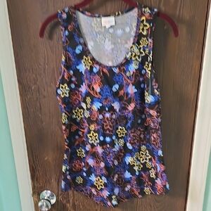 LuLaRoe Vibrant Floral Bodysuit